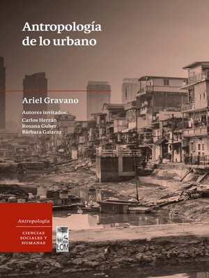cover image of Antropología de lo urbano